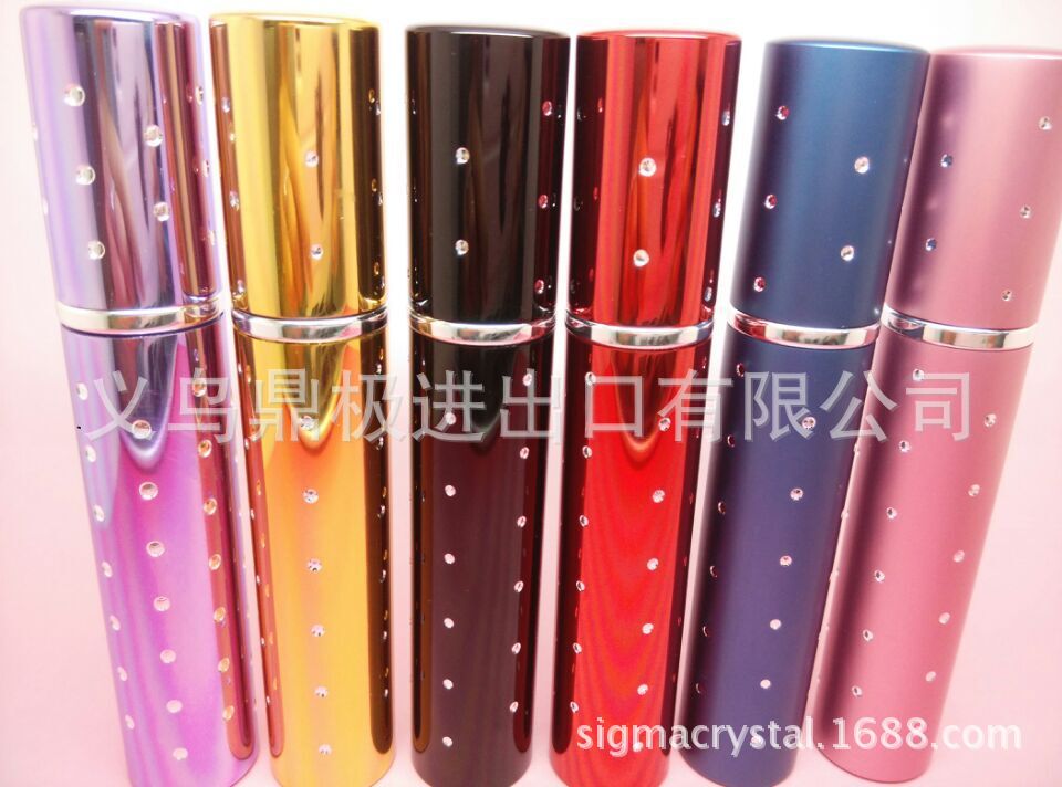 厂家直销K07-O-6ML便携式香水瓶现货批发 铝制香水瓶畅销