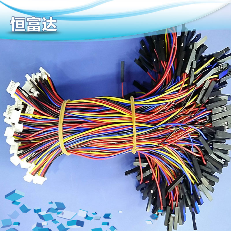 厂家加工 1.0-4P端子连接线 杜邦极细端子线 连接端子线1.0间距