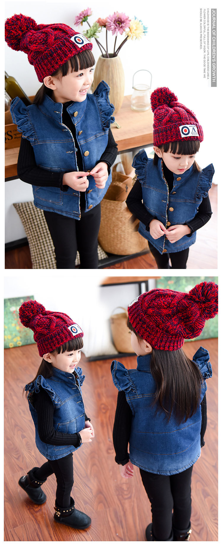 Gilet fille en toile - Ref 2070735 Image 10