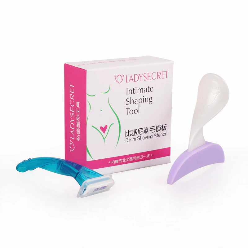 Лезвие для бритья LS Intimate, раскрой, шаблон для интимного использования, послеоперационный набор