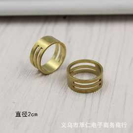 diy手工串珠工具配件材料 开圈戒指 单圈开合器 铜质 挂圈戒指圈