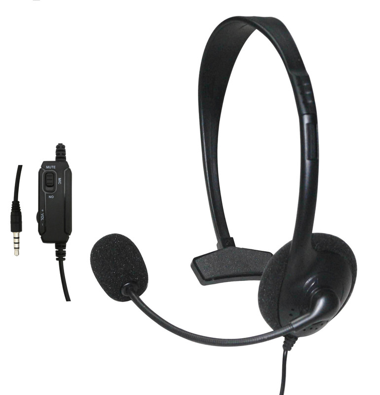 Factory supply PS4 game unilateral headset chicken headset telephone headset