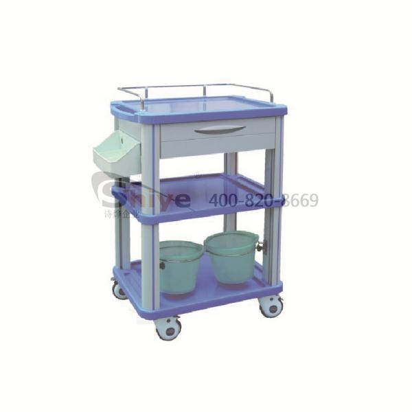 ATC-509C上海厂家直销ABS推车治疗车仪器车病历夹车