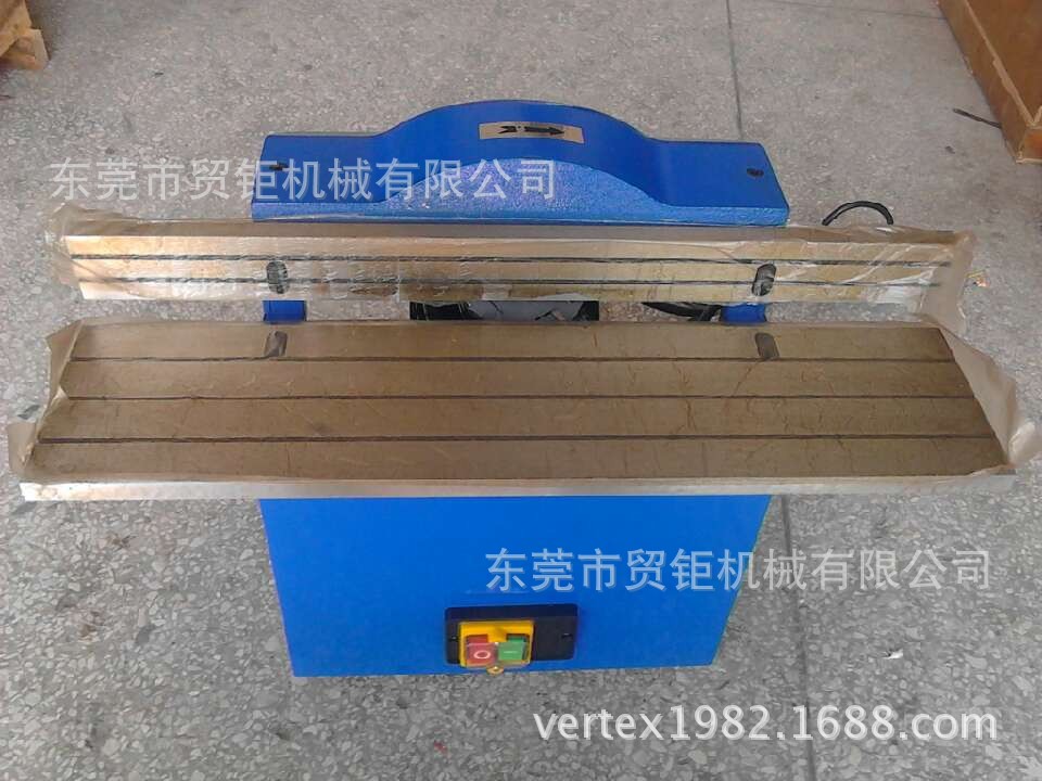 飞刀盘砂轮式倒角机 平面砂轮刀盘倒角机 互换台式倒角机MJ-500