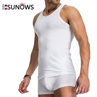 Débardeur homme Woolen gilet en coton - Ref 1590605 Image 5