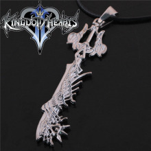 动漫周边王国之心Kingdom Hearts索拉吊坠挂件项链新款外贸批发