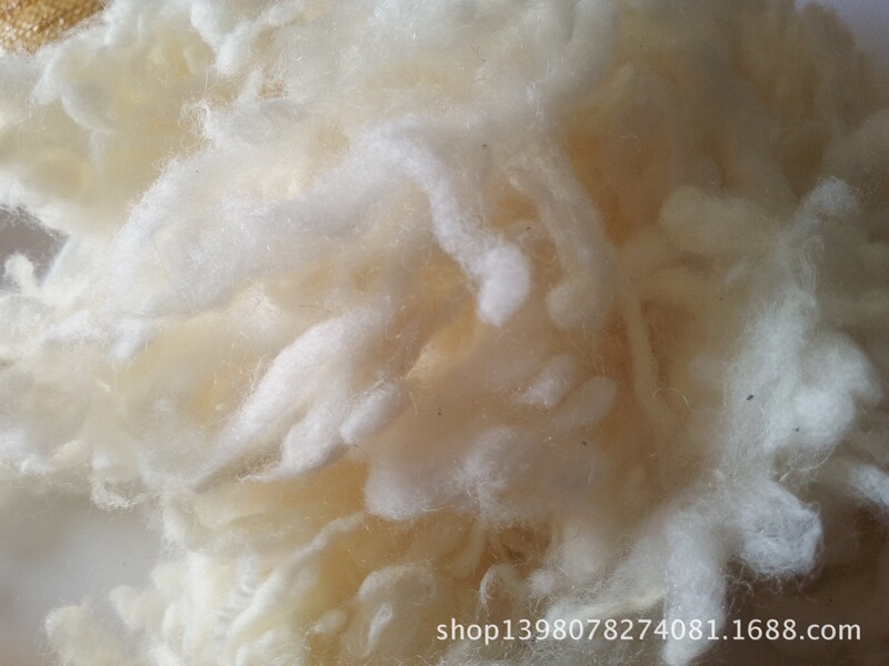 Factory Direct Sales Australian Stuffed Wool Natural Wool Cashmere Colorfulful Wool High Fluffy