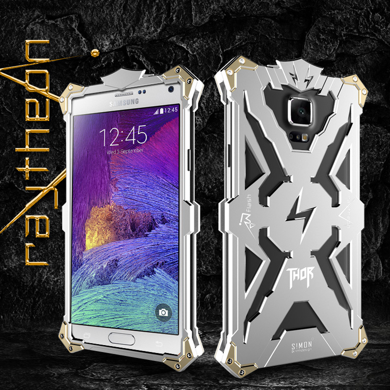 SIMON THOR Aviation Aluminum Alloy Shockproof Armor Metal Case Cover for Samsung Galaxy Note 3 N9000