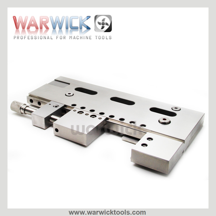 vis三轴微调线切割万力 EDM-160微调慢走丝平口可调虎钳