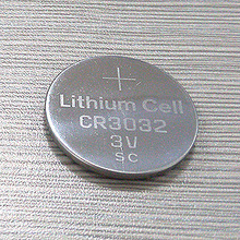 有源RFID標簽專用電池CR3032紐扣電池3V扣式鋰錳電池智能卡電池