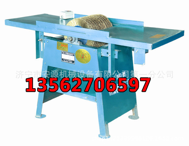 单轮钢丝刷钢模板清灰机