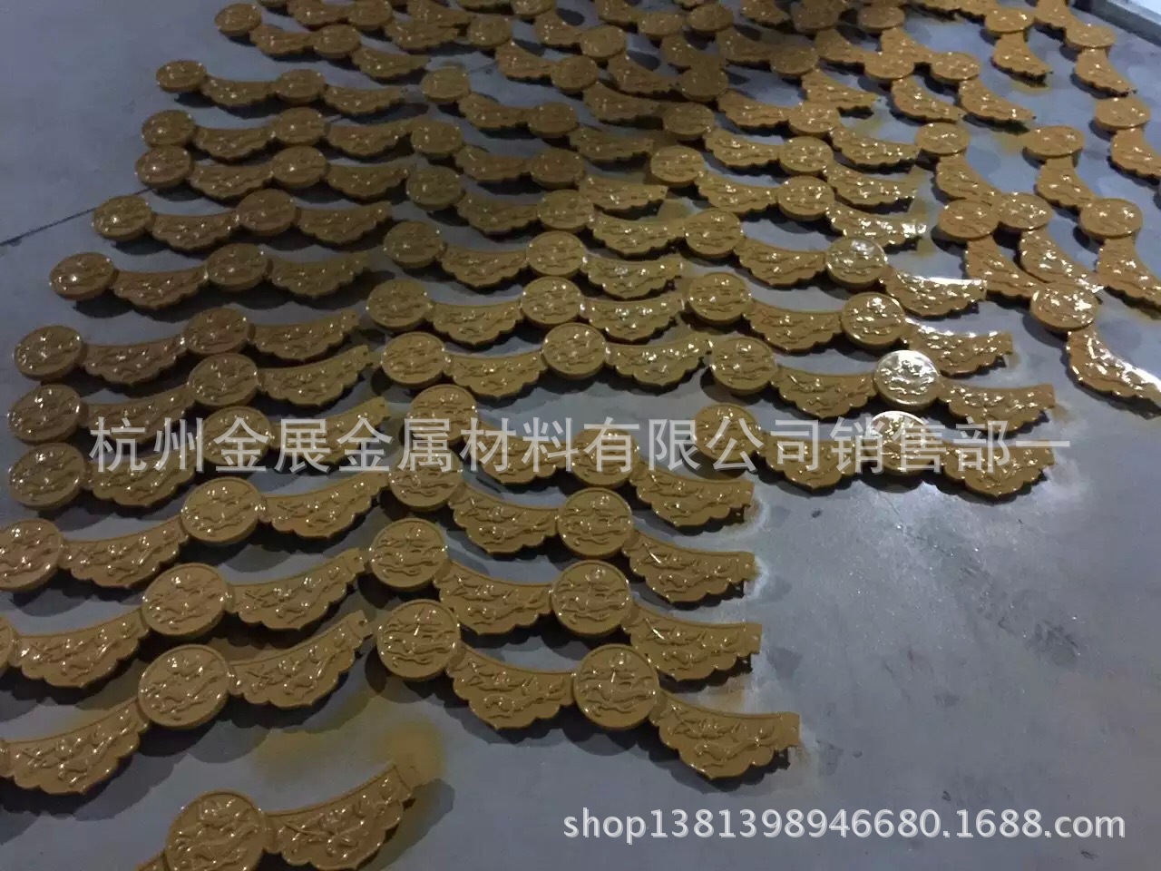 南京仿古琉璃瓦配件，彩钢屋脊瓦，滴水，彩钢泡沫堵头，彩钢挡瓦