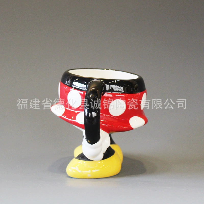 Керамическая творческая кружка с мультяшным рисунком Mark Cup 3D Mark Cup мультяшное животное-форма чашка Детская водяная чашка кофейная чашка