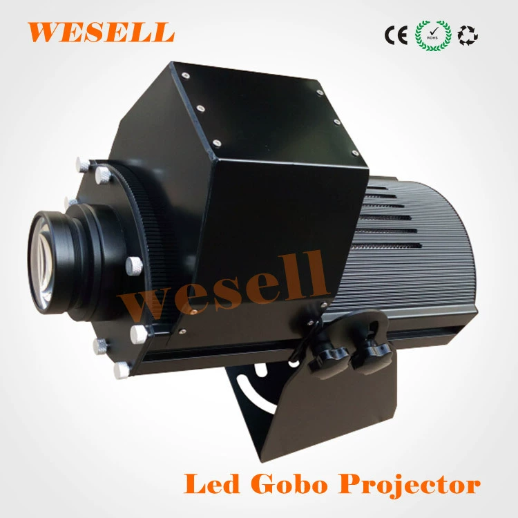 GOBO светодиодная рекламная проекционная лампа с логотипом Лазерная HD вращающаяся вывеска с рисунком лампы на заказ