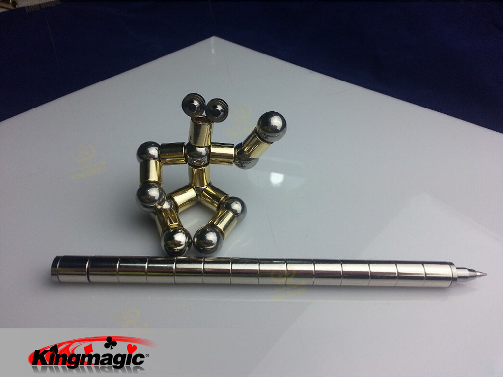 Stylo-magnétique magique argent - Ref 3424808 Image 5