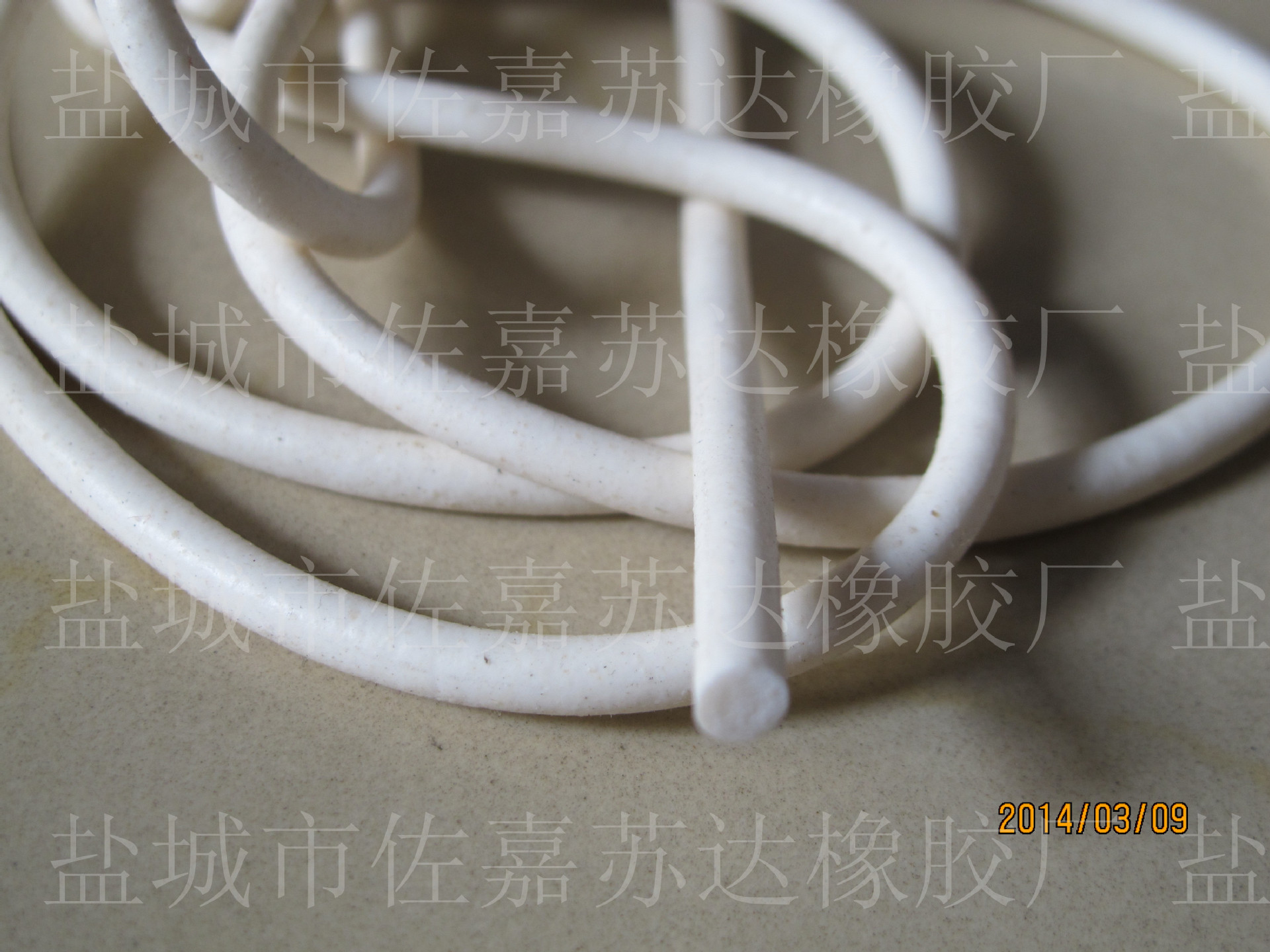 5MM硅胶发泡圆条 硅胶海绵条 硅胶条