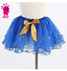 Cross -border new personality star TUTU net gauze skirt star sequin skirt dance performance skirt