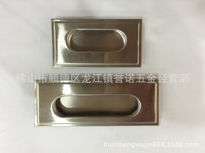 坤声现代衣柜拉手把手不锈钢欧式现代简约橱柜抽屉鞋柜柜门|ru