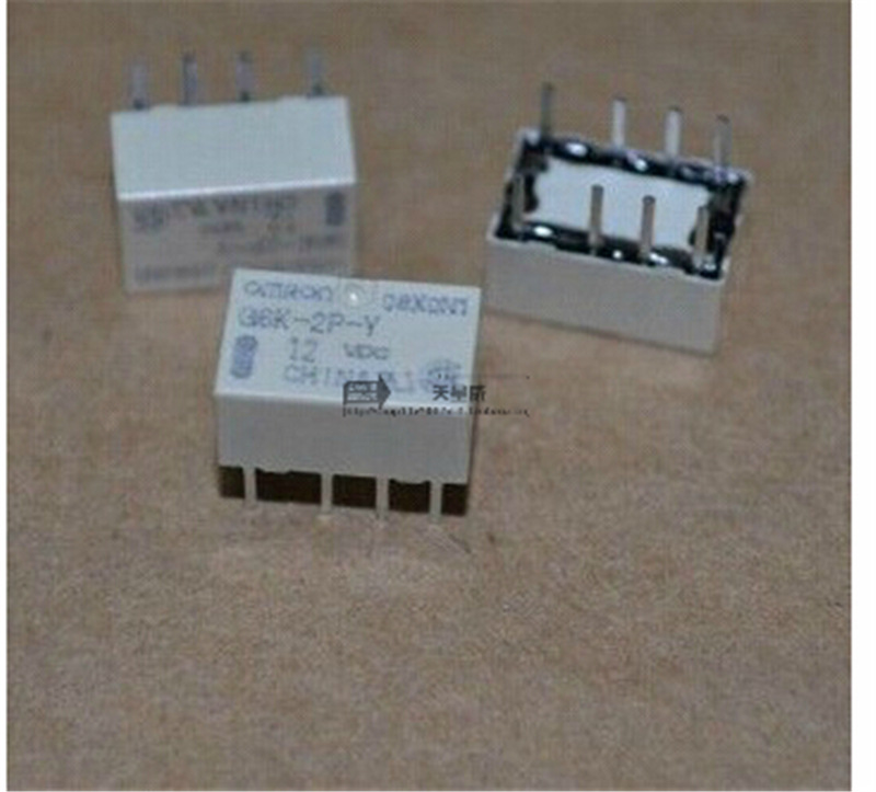 原装现货继电器G6K-2P-Y-12V G6K-2P-Y-12VDC G6K-2P-Y-DC12V