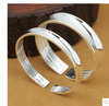 Copper silver fashionable silver bracelet, wholesale, Korean style