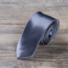 Men's black tie for leisure, 5cm, Korean style, 5cm, wholesale