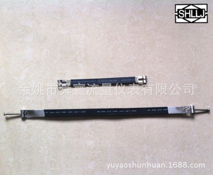 【厂家供应】 8寸外包橡胶304不锈钢固定带