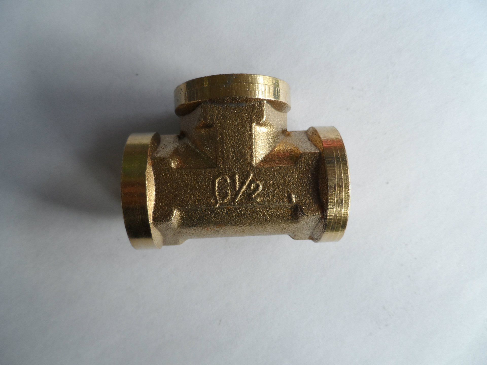 加厚 4分 DN15 内丝铜三通 1/2