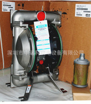 英格索兰ARO1.5寸不锈钢气动隔膜泵66617B-244-C化工专用耐溶剂泵