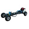 The four round Skate Two-stroke 49CC Power Fuel cross-country Skate Four stroke Pneumatic Skate Skate