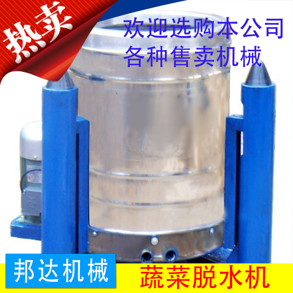 厂家直销 漯河邦达品质 504  405型蔬菜脱水机 变频调速 可定制