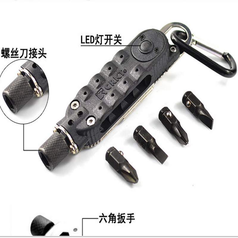 户外用品 野营装备 魔法起子 多用工具刀 多功能螺丝刀 厂家批发