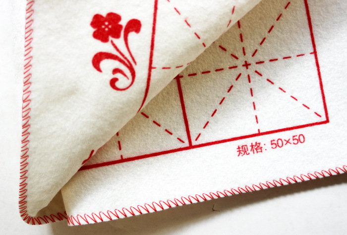 书画毛毡学生用毡化纤羊毛混纺书法毛毡