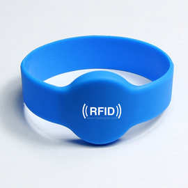 NFC硅胶手腕带，RFID电子手腕 电子手牌 原装 S50芯片