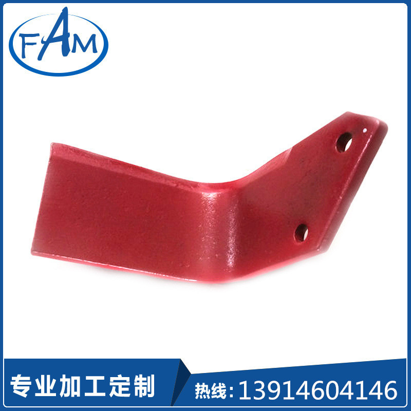 厂家承接 耐磨旋耕机开垦刀 农机配件微耕刀开垦刀片定制