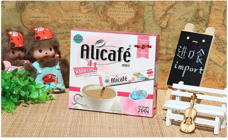 啡特力（Alicafe）-4合1胶原蛋白白咖啡-200g_0