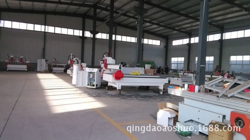 青岛木工机械 双头轮动雕刻机 自动换刀雕刻机 数控木工设备