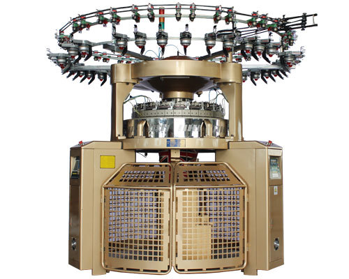 供应割圈电脑提花机针织机织领机粗针绗绣大圆机提花编织一体