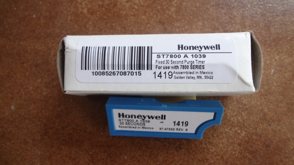 原装霍尼韦尔HoneywellST7800A1005/吹扫时间定时卡