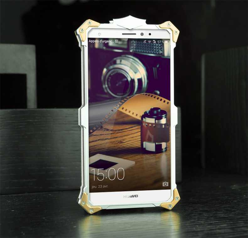 SIMON THOR Aviation Aluminum Alloy Shockproof Armor Metal Case Cover for Huawei  Mate 8 & Huawe Mate 7 & Huawei Mate S