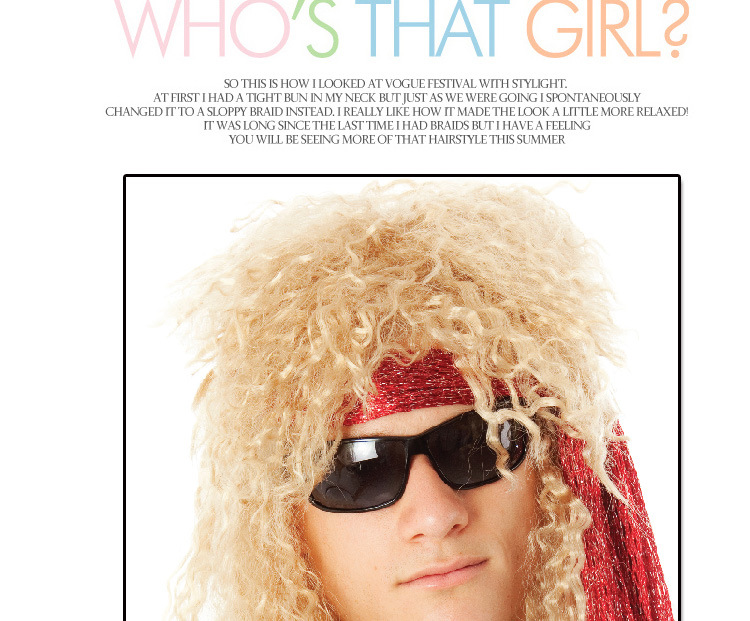 Perruque Les cheveux longs - Ref 2610686 Image 10