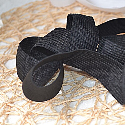 Wholesale elastic belt, horse belt, crochet black and white crochet elastic knitted high elastic elastic belt