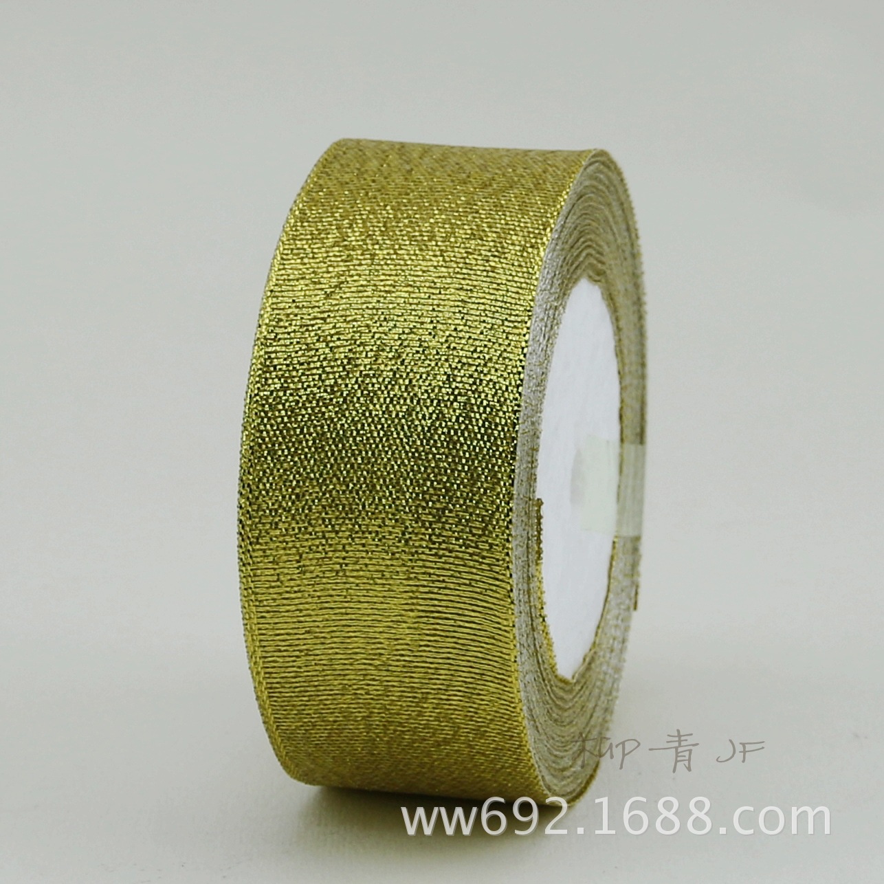 金葱银葱4cm 礼盒包装蝴蝶结丝带 鲜花绸带金色银色圣诞彩带厂家