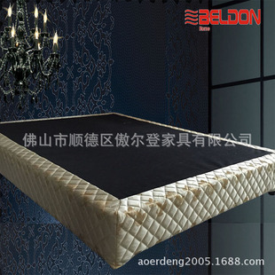 酒店工程床架 品質放心床墊床架 出口軟包床架 布藝床架