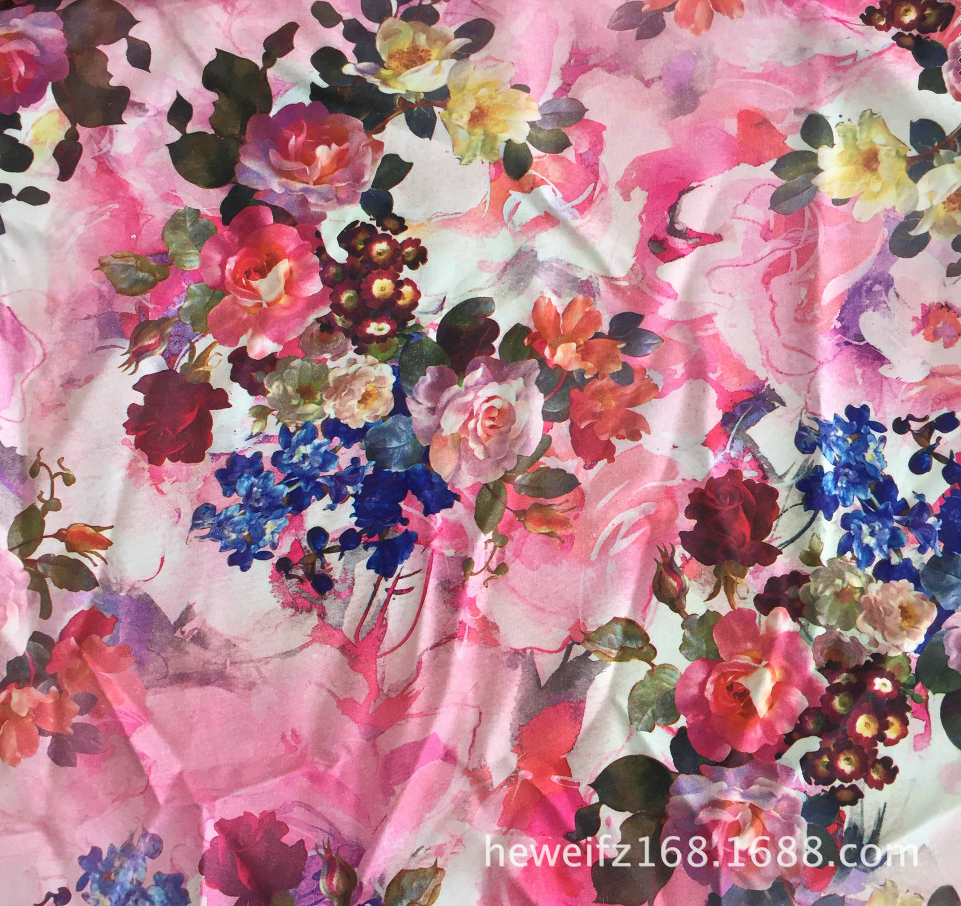 厂价直销F8188现货供应四面弹印花时尚男女服装内衣睡衣涤纶面料