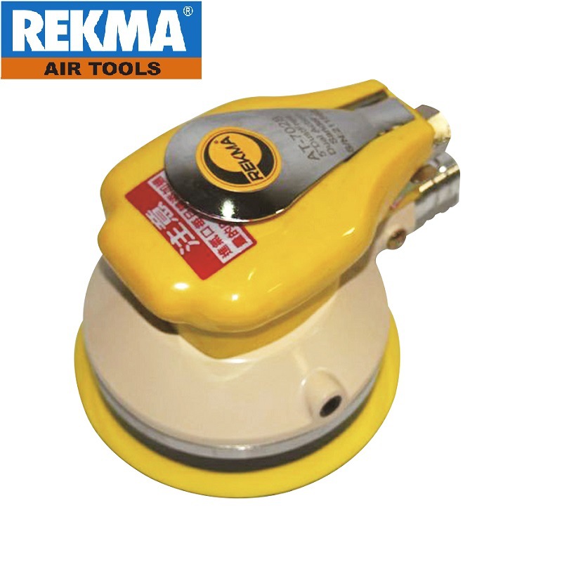 REKMA/锐克马AT-7028气动研磨机 砂磨机 抛光机 5寸圆盘