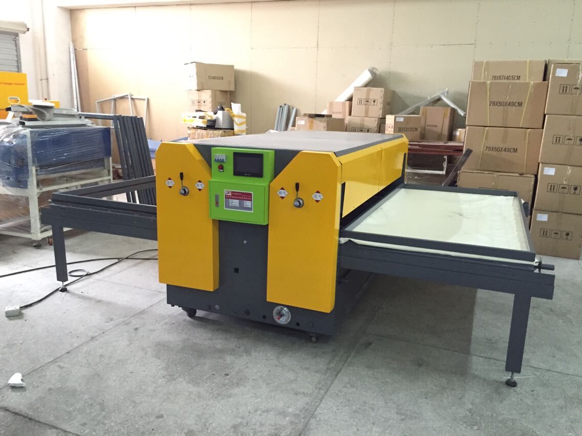 钢木门电解板金属木制防火门防不锈钢门真空双层木纹热印机