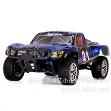 HSP无限遥控车 94155 烧油四驱油动短卡拉力车 甲醇燃油沙漠短卡