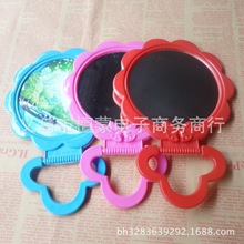 厂家供应化妆镜 台镜 大葵花镜子 花边镜 1元地摊百货批发