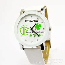 静涵手表批发简约时尚潮流男女学生tfboys皮带表礼品表 厂家直销