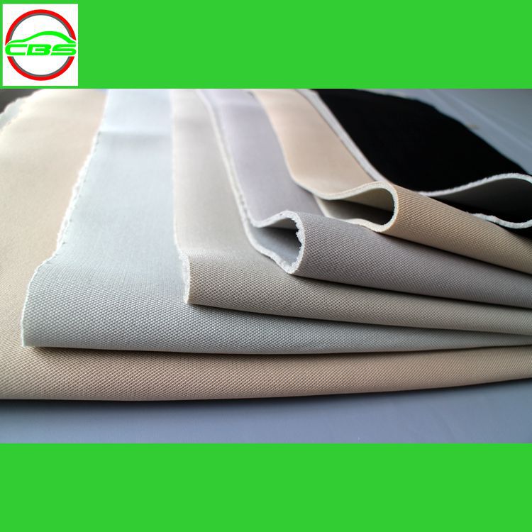 优质原车品质汽车顶棚布格子汽车顶棚布绒面车顶布毛面顶蓬布